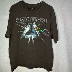 Pink Floyd Vintage T Shirt Black Pink Graphic size XL 2000s